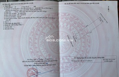 Bán đất MT đường PHAN ĐÌNH GIÓT gần chợ NAM Ô